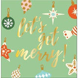 Let's Get Merry Bev Napkin