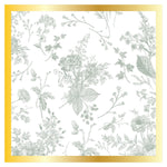 Cocktail Napkin Timeless Sage 3ply / 26pkg FOIL