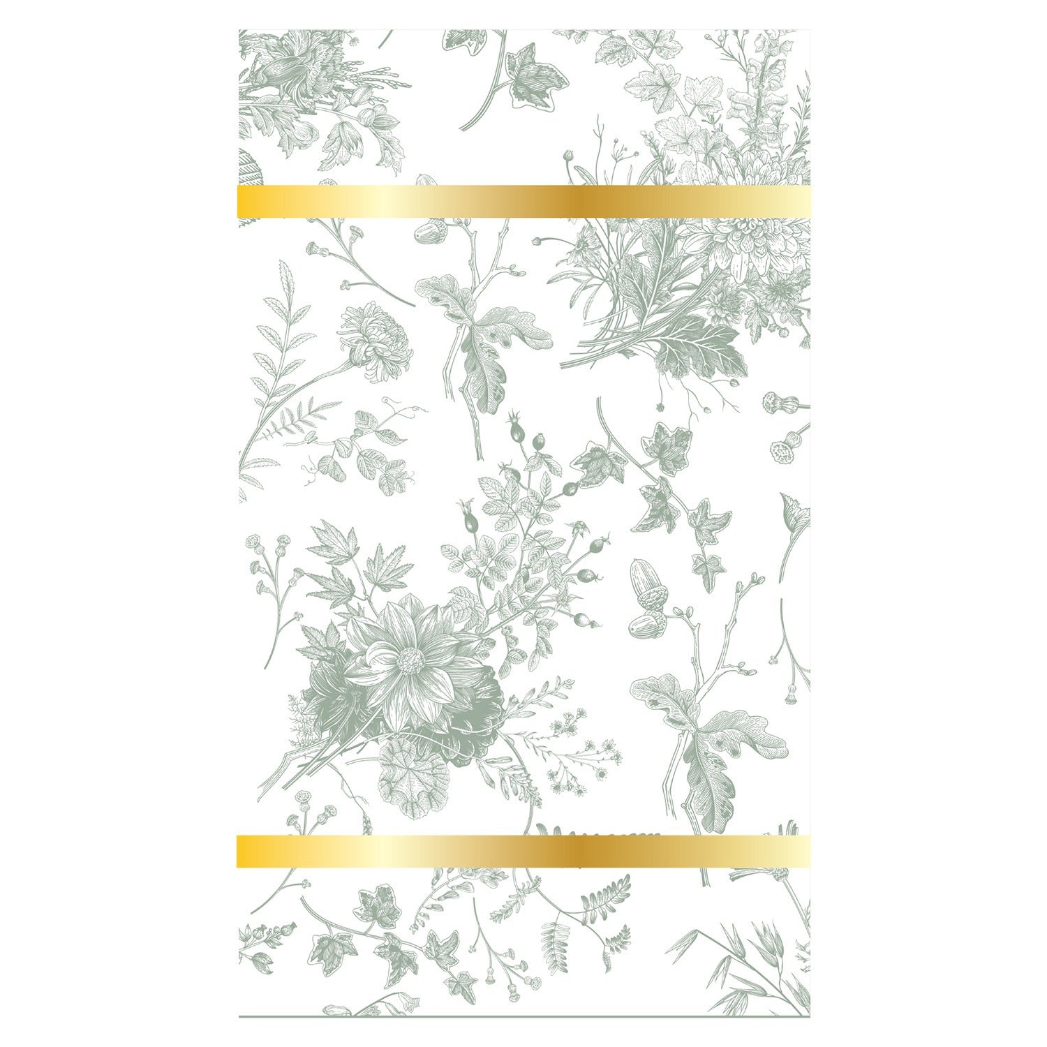 Guest Towel Timeless Sage 3ply / 20pkg FOIL