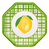 Lemon & Stem Octagon Dinner Plates