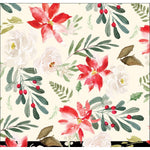 Winter Blossom 3 Ply Cocktail Napkin 26pkg
