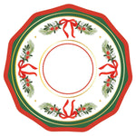 Wavy Dinner Plate Home for the Holidays 10.5" 400g