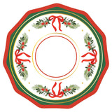 Wavy Dinner Plate Home for the Holidays 10.5" 400g