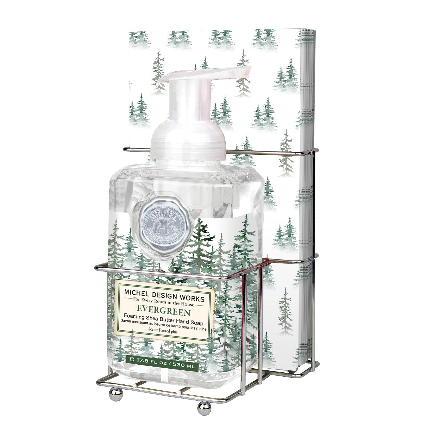 MDW Evergreen Foaming Soap Napkin Set