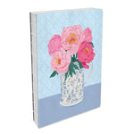 Bouquet on Blue Medium Deconstructed Journal