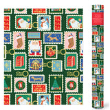 Seasonal Stamps Gift Wrap