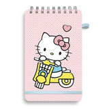 Hello Kitty Classic Pink Top-Spiral Notebook with