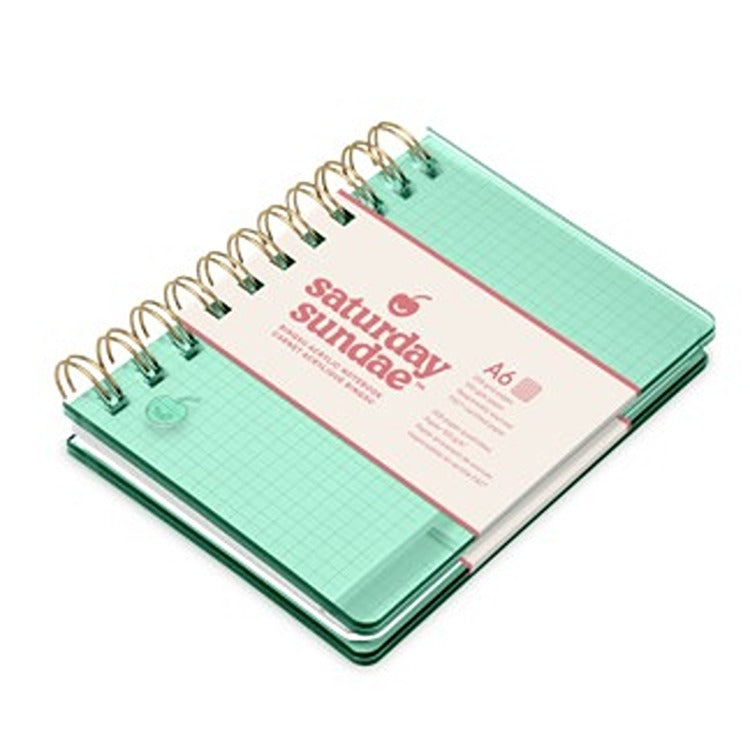 Melon Bingsu Acrylic Notebook