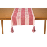 Red Peppermint Bows Runner