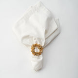 Gold Wreath Napkin Ring