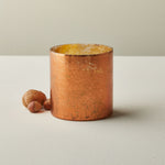 Copper Metallic Candle Holder