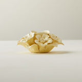 Yellow Flower Cluster Tea Light
