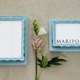 Wavy Aqua Frame