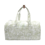 Green Bunny Toile Weekender