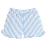 Light Blue Stripe Tulip Knit Short