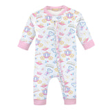 Once Upon A Time Printed Zipped Coverall