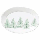 Lastra Holiday Melamine Oval Platter