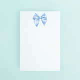 Blue Bows Notepad