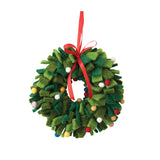 Wool Felt Wreath Ornament'