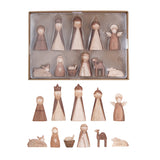 Wood Nativity