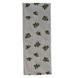 Mistletoe Embroidered Table Runner