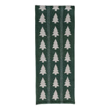 Tree Pattern Embroidery Table Runner
