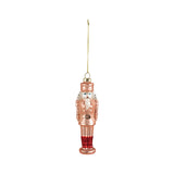 Mercury Glass Nutcracker Ornament