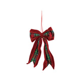 Oversized Fabric & Velvet Bow Ornament