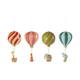 Hot Air Balloon Animal Ornament