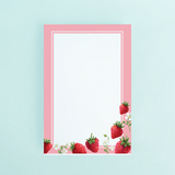 Strawberries Notepad