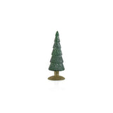 Sugar Pine Glass Tree on Gold Glitter Base
