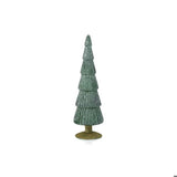 Sugar Pine Glass Tree on Gold Glitter Base