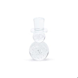 Icy Cold Crystal Glass Snowman
