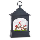 Cardinal Lighted Water Lantern