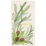 Christmas Sprigs Guest Napkin