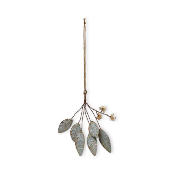 Metal Leaf Sprig