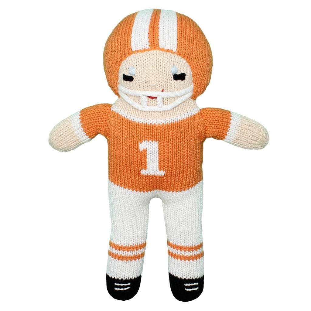 Football Player Knit Doll